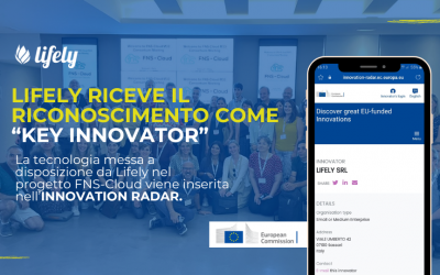Lifely ottiene il riconoscimento come “Key Innovator” dalla Commissione Europea